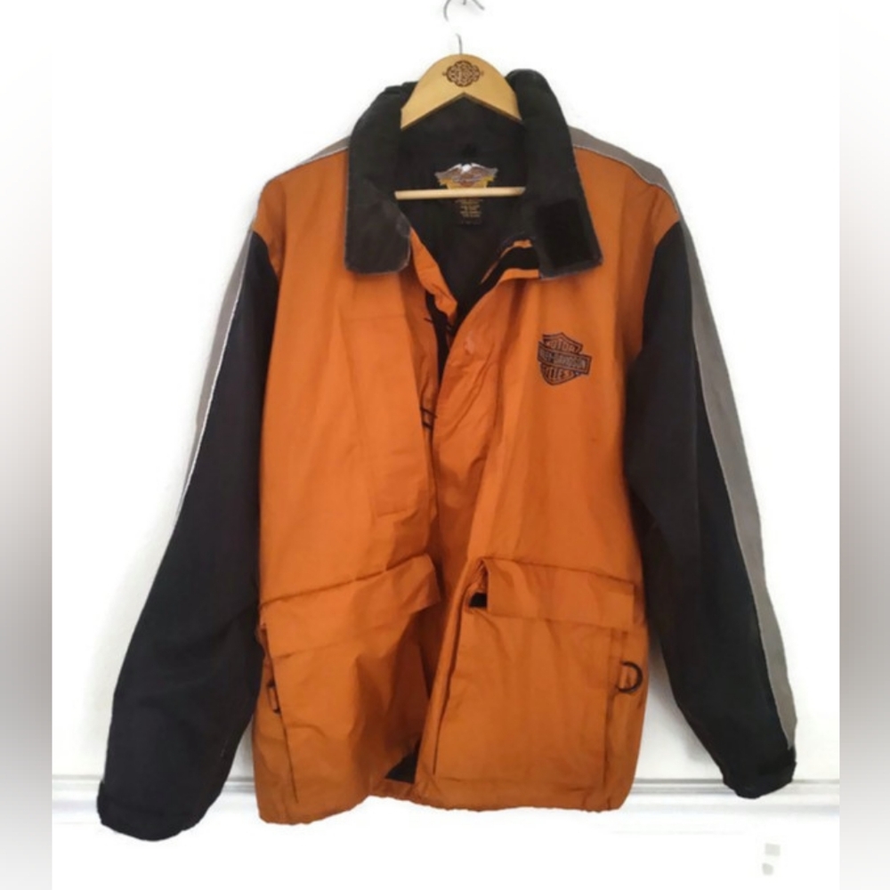 Harley-Davidson Women's s Motorcycle Rain Jacket Waterproof Size Small Unisex